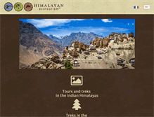 Tablet Screenshot of himalayanecotourism.com